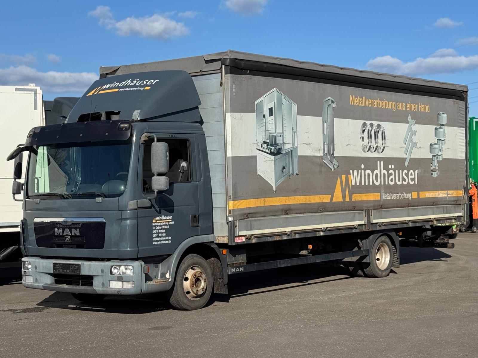 MAN TGL 8.220 BL / Schiebeplane / Edascha / 7,2 m