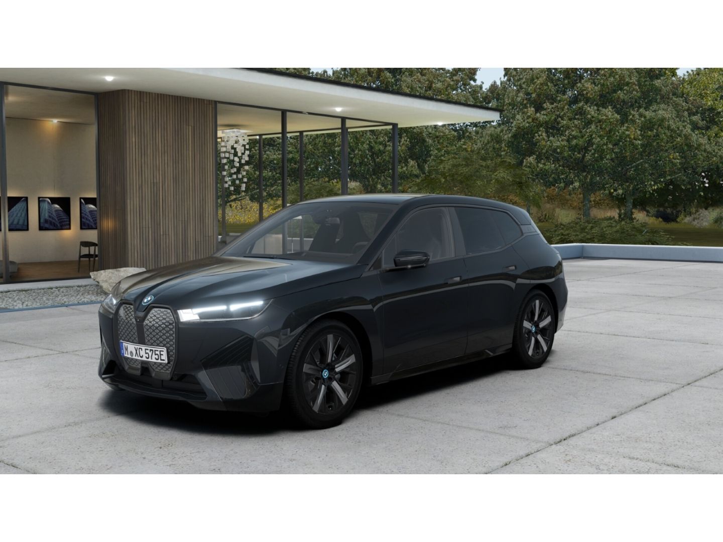 BMW iX xDrive40 Sportpaket LED H&K AHK Sitzheizung foto 1
