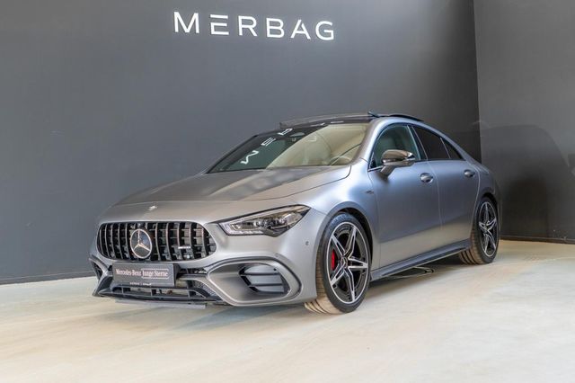 MERCEDES-BENZ AMG CLA 45 S 4M *Night II Pano GRAU MATT Perf P+
