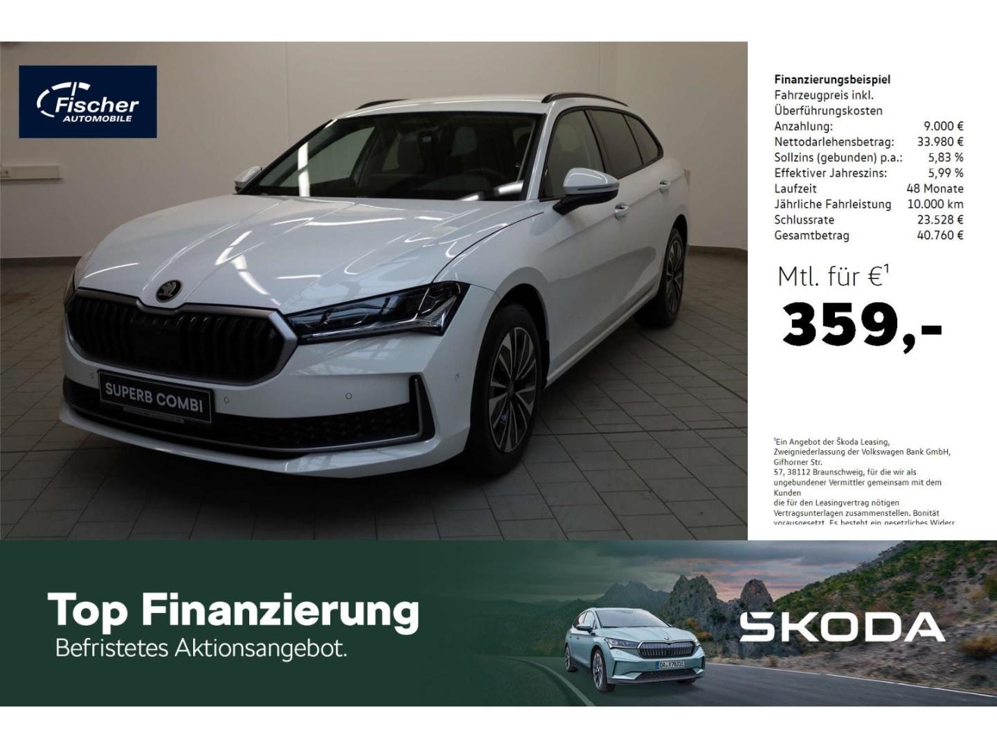 Skoda Superb Combi 2.0 TDI Selection