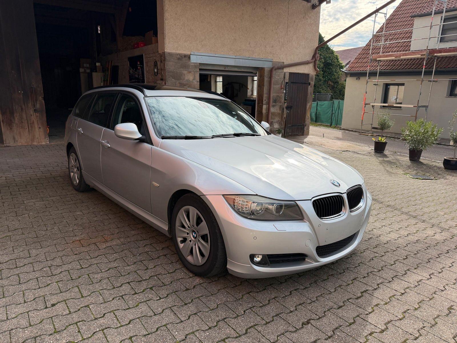 BMW 318 2010 — rear view