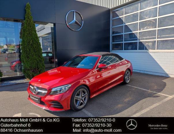 Mercedes-Benz C 200|Cabrio|AUTOM|AHK|DISTR|AIRSCAR|MULTIBEAM