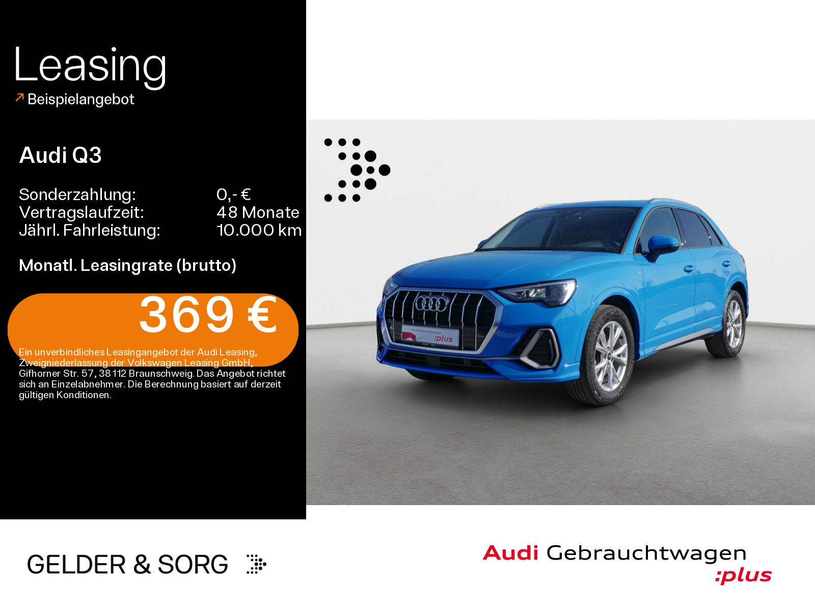 Audi Q3 35 TDI S line 18Z*Navi*AHK*LED*Virtual*Sound
