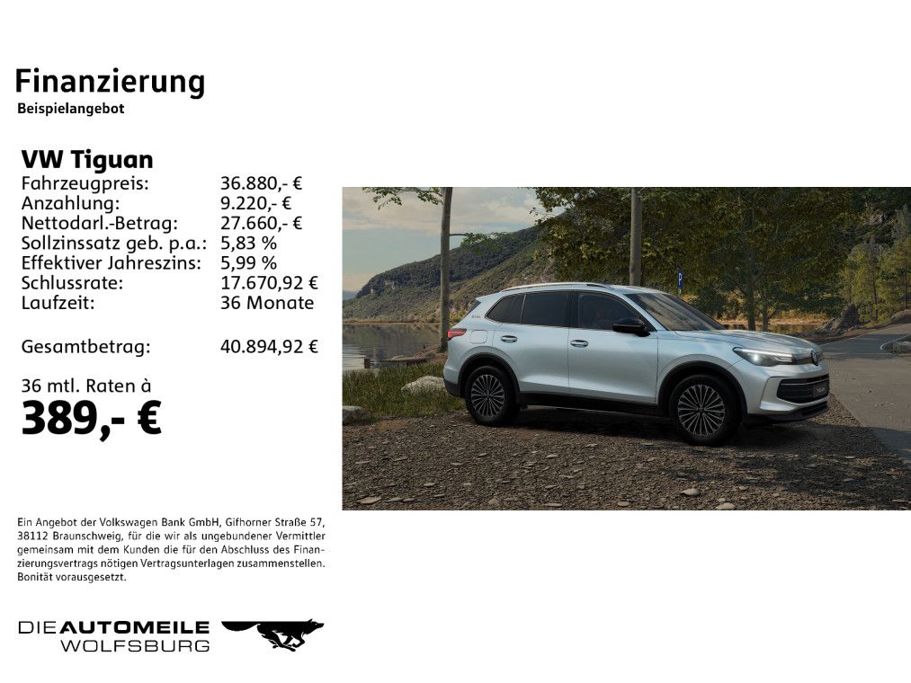 Volkswagen Tiguan 2.0 TDI DSG Goal AHK Einparkhi foto 2