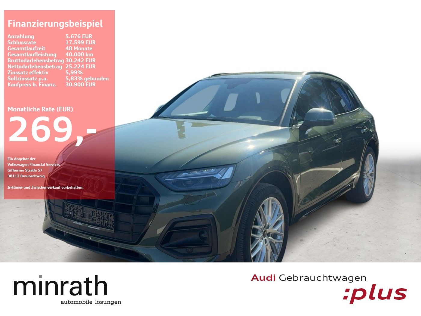 Audi Q5 50 TFSI e quattro advanced MATRIX+APP+DAB+SHZ