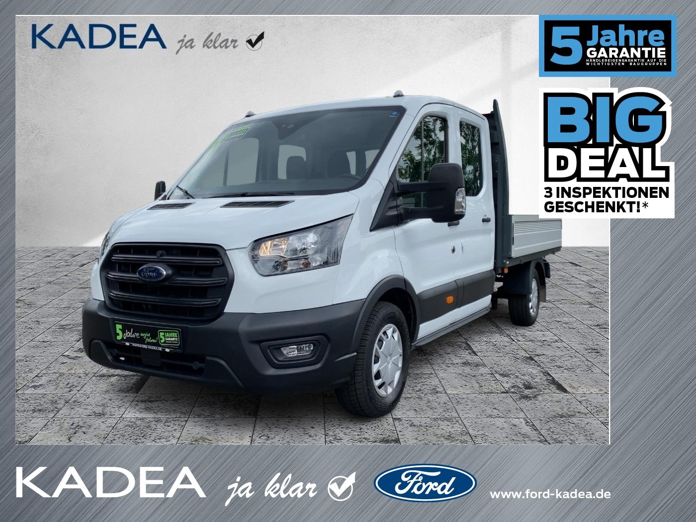 Ford Transit Pritsche DoKa L3 Trend AHK+7SITZE+KLIMA