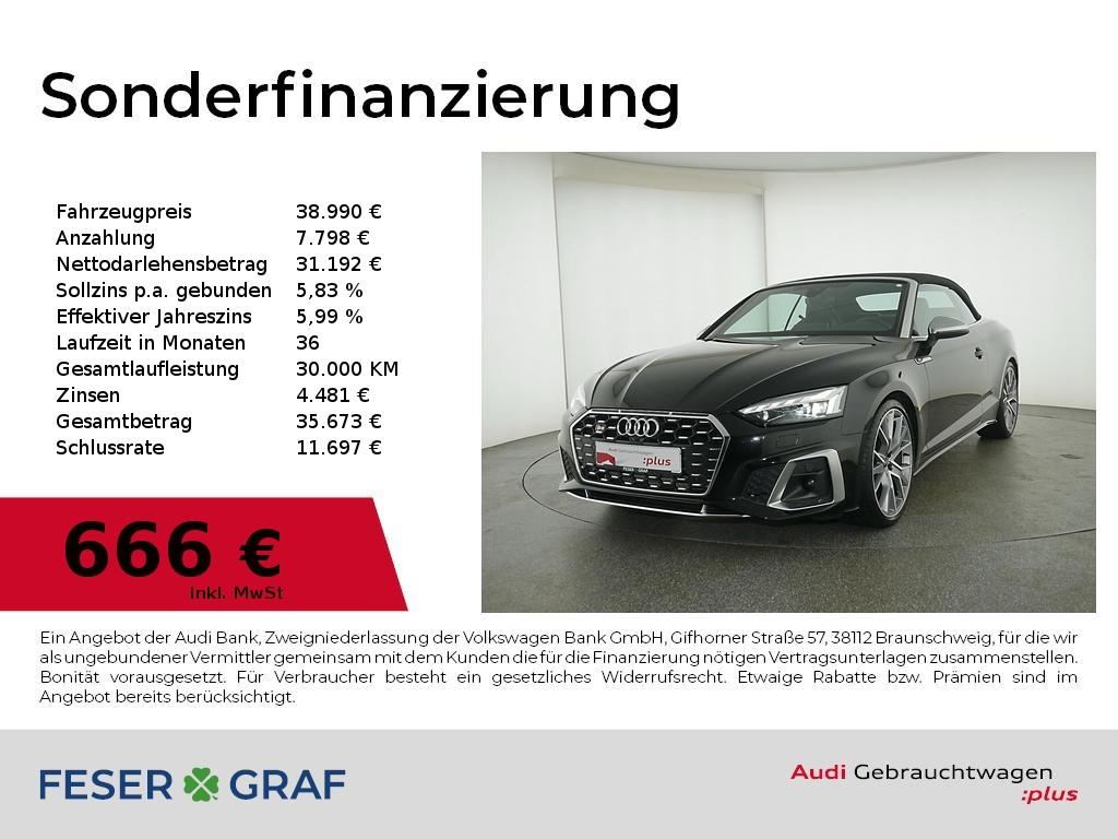 Audi S5 Cabriolet 3.0 TFSI quattro Navi/B&O/Matrix