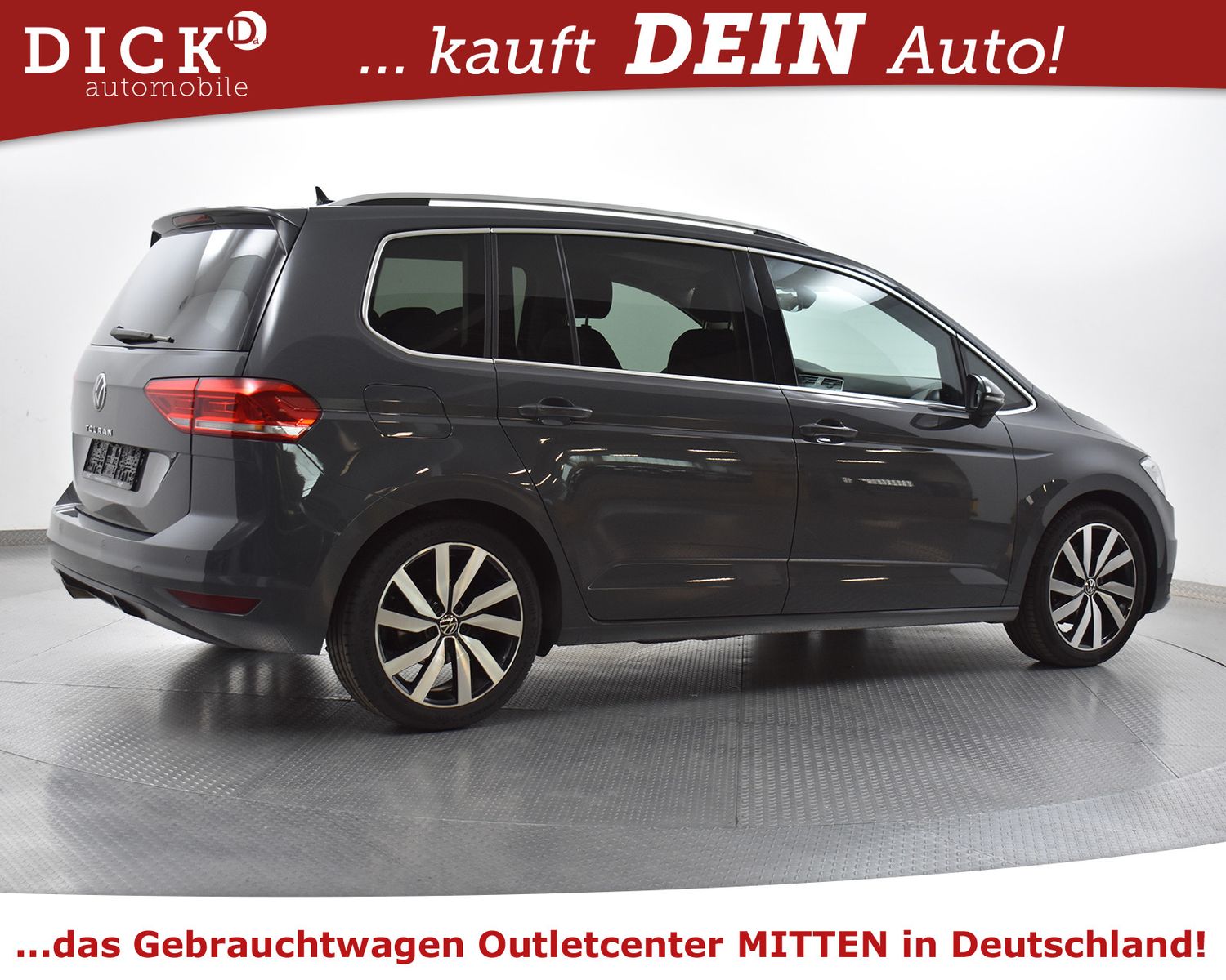 VW Touran 2.0d Highl NAV+LED+KAM+ACC+AHK+MASSAG+18" - Image 3