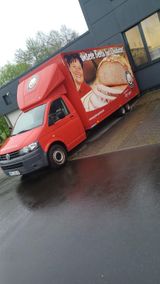 Volkswagen T5 2.0 tdi mit Rampe Tandemachse - Gebraucht Tieflader Tandem