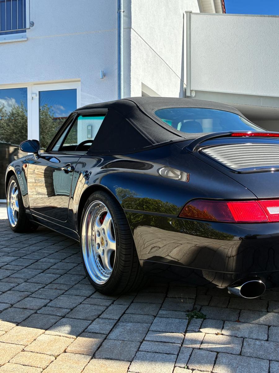 Porsche 911 993 Carrera Cabriolet 1995 Schalter 139tkm  