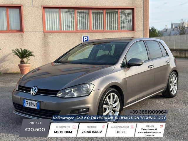 Volkswagen VOLKSWAGEN GOLF 2.0 TDI HIGHLINE BLUEMOTION 150C