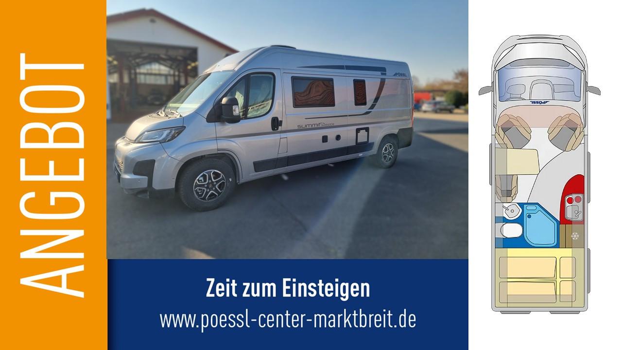 Pössl SUMMIT SHINE 600 R, Autom.Lithiu.Solar.Mark.