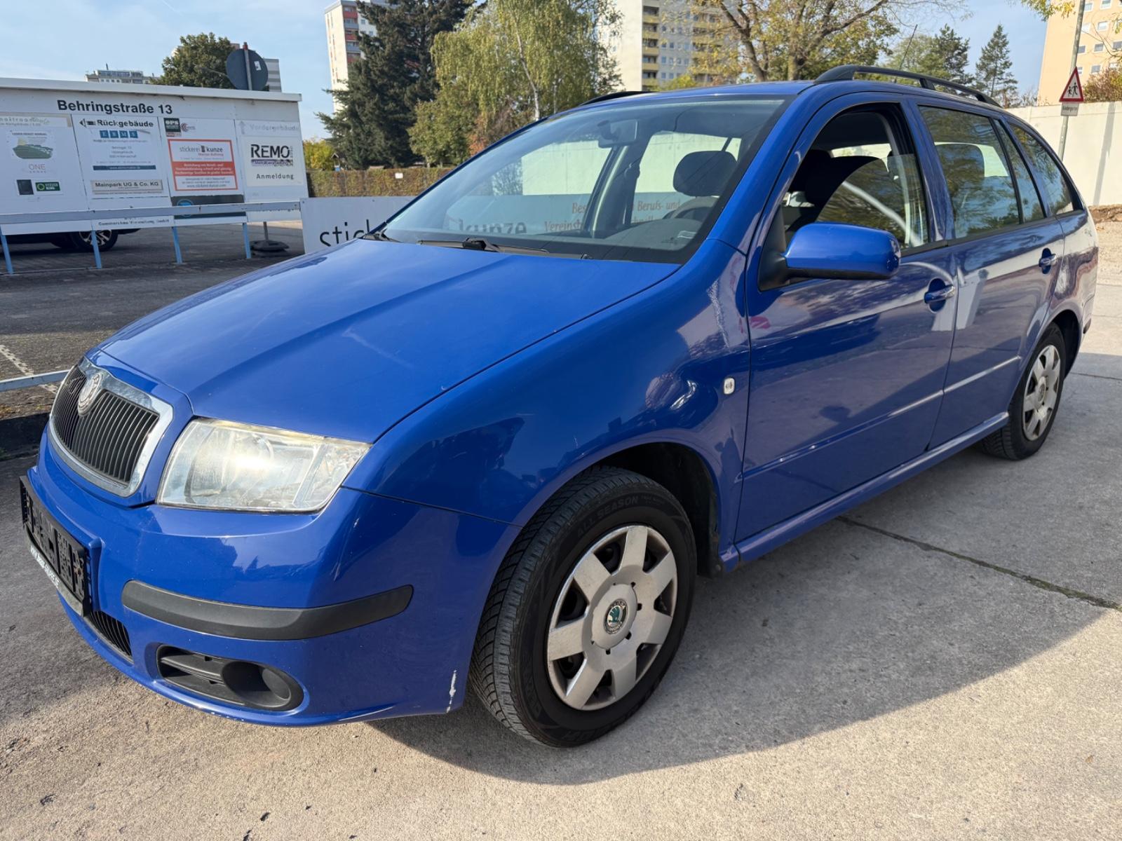 Skoda Fabia 2008 — interior