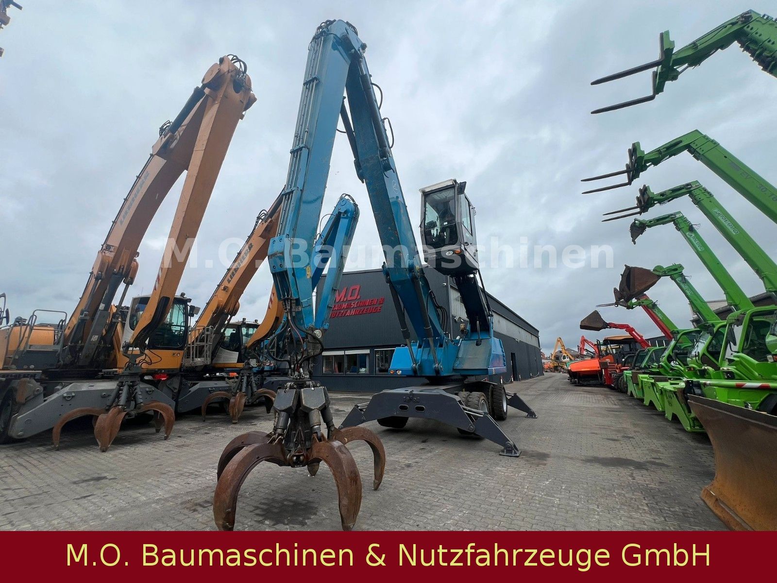 Fahrzeugabbildung Fuchs MHL 340  / AC  /Polypgreifer / ZSA /AC / Hochf.K