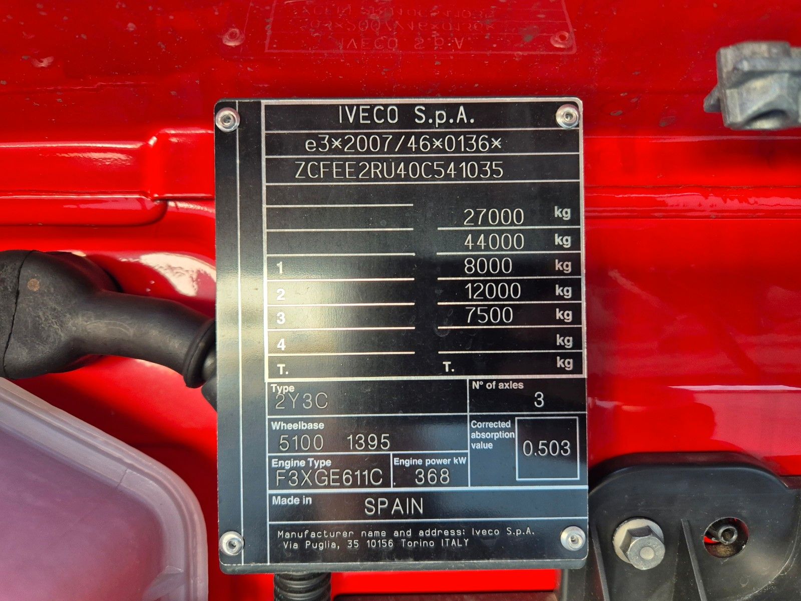 Fahrzeugabbildung Iveco AS260S50Y/FS Schwenkwand LBW 2xAHK CAM Intarder