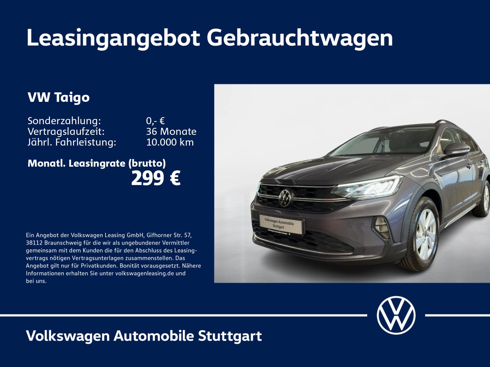 Volkswagen Taigo Life 1.0 TSI DSG Klima SHZ Navi PDC