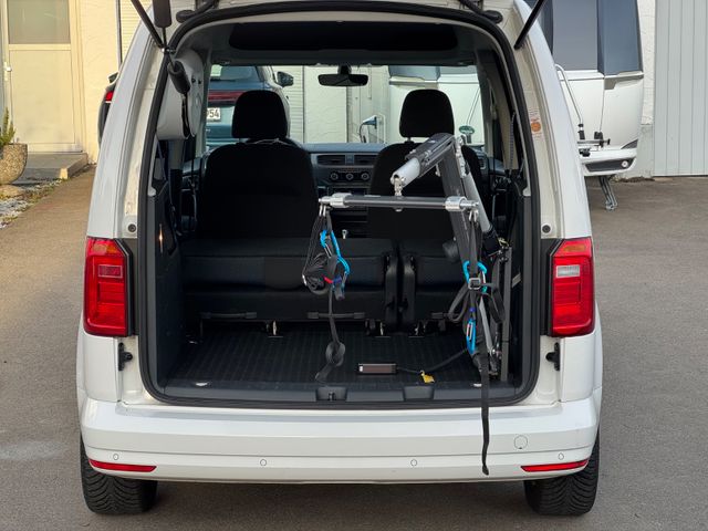 VW Caddy*AUTOM.ROLLSTUHLIFT*ELEKT.HECKKLAPPE*BEHIND