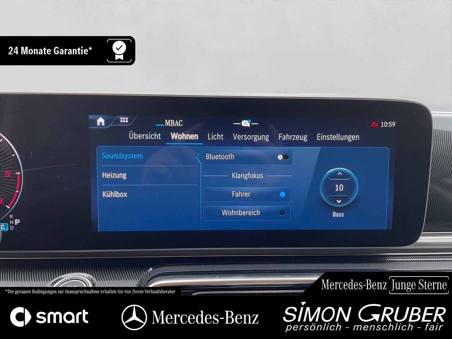 Fahrzeugabbildung Mercedes-Benz V 300 d Marco Polo Küche Airmatic Sound System