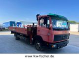 Mercedes-Benz 814 Pritsche  Atlas 35.1 Kran erst 190 Tkm Dt