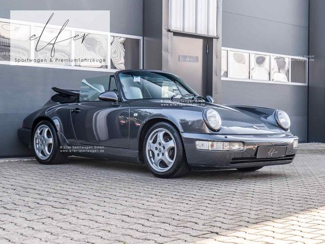 Porsche 964 Carrera 2 Cabrio*2.Hd*Schalter*12.000€ Revi*