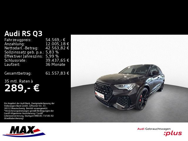 RSQ3 2.5 TFSI QUATT 280K/MH MATRIX+AHK+PANO+VCP