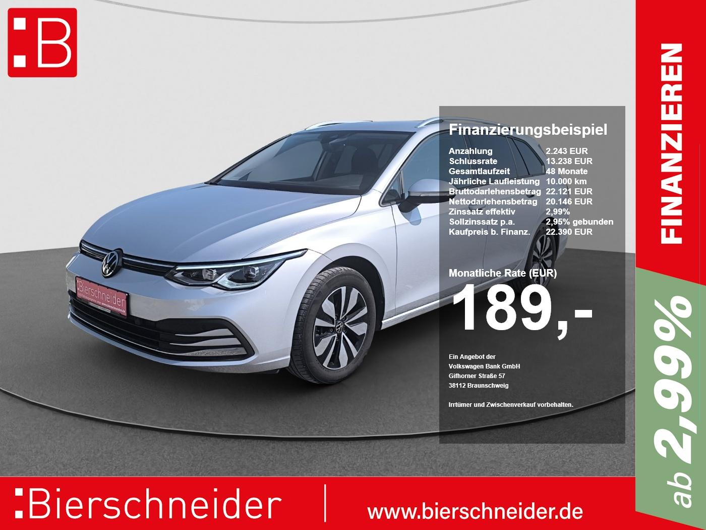 Volkswagen Golf VIII Var. 2.0 TDI Move NAVI ACC VOLL-LED PD