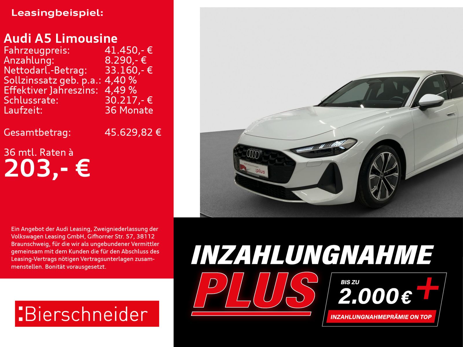 Audi A5 Limousine A5 Lim TFSI AHK MATRIX 360 TECH+ imagem 2