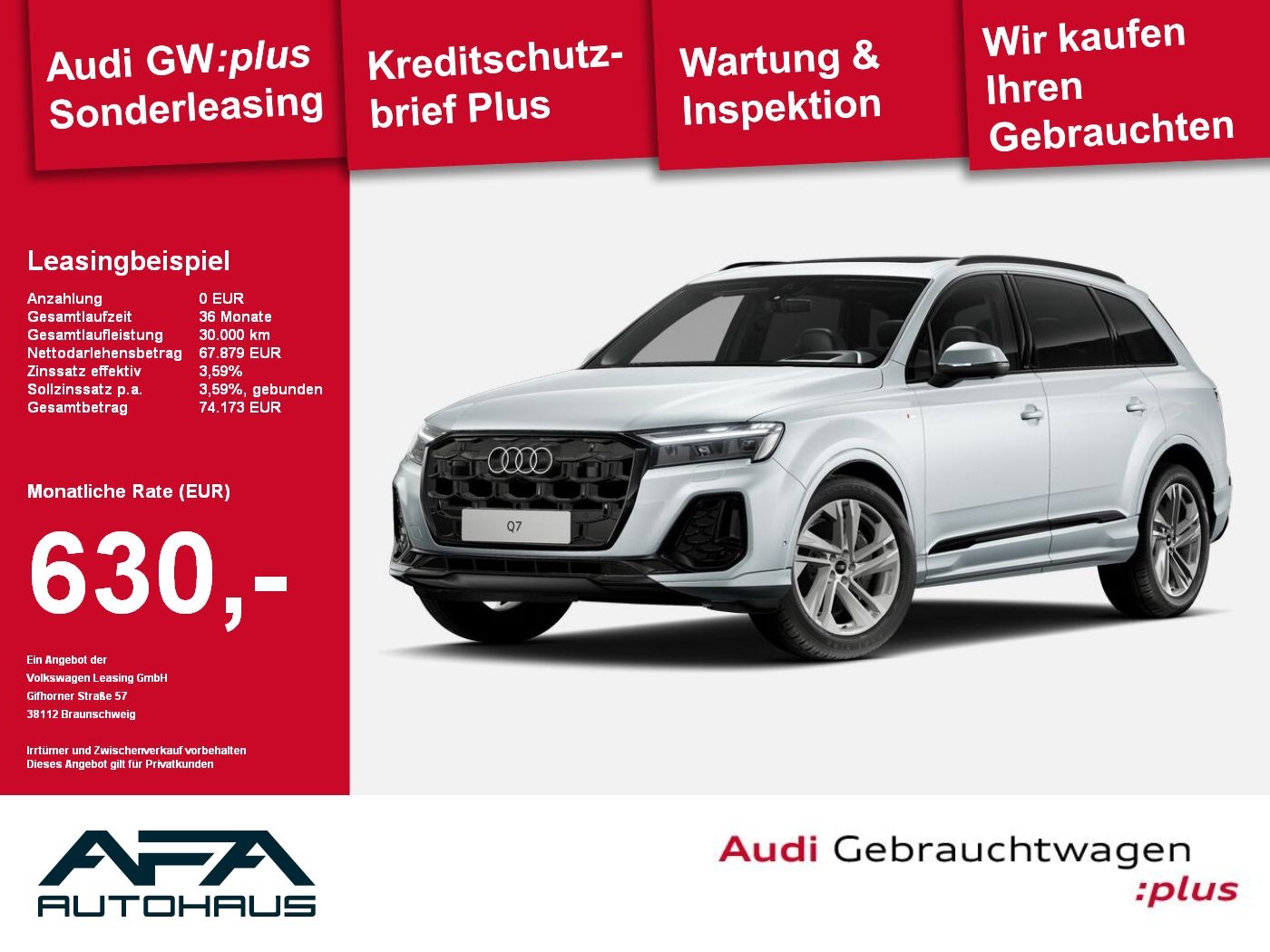 Audi Q7 50 TDI S-Line quattro tiptronic Luft*AHK*Pano