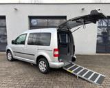 Volkswagen Caddy Life Behindertengerecht Rollstuhlrampe 3+1 - gebrauchte VW Caddy aus dem Jahr 2009