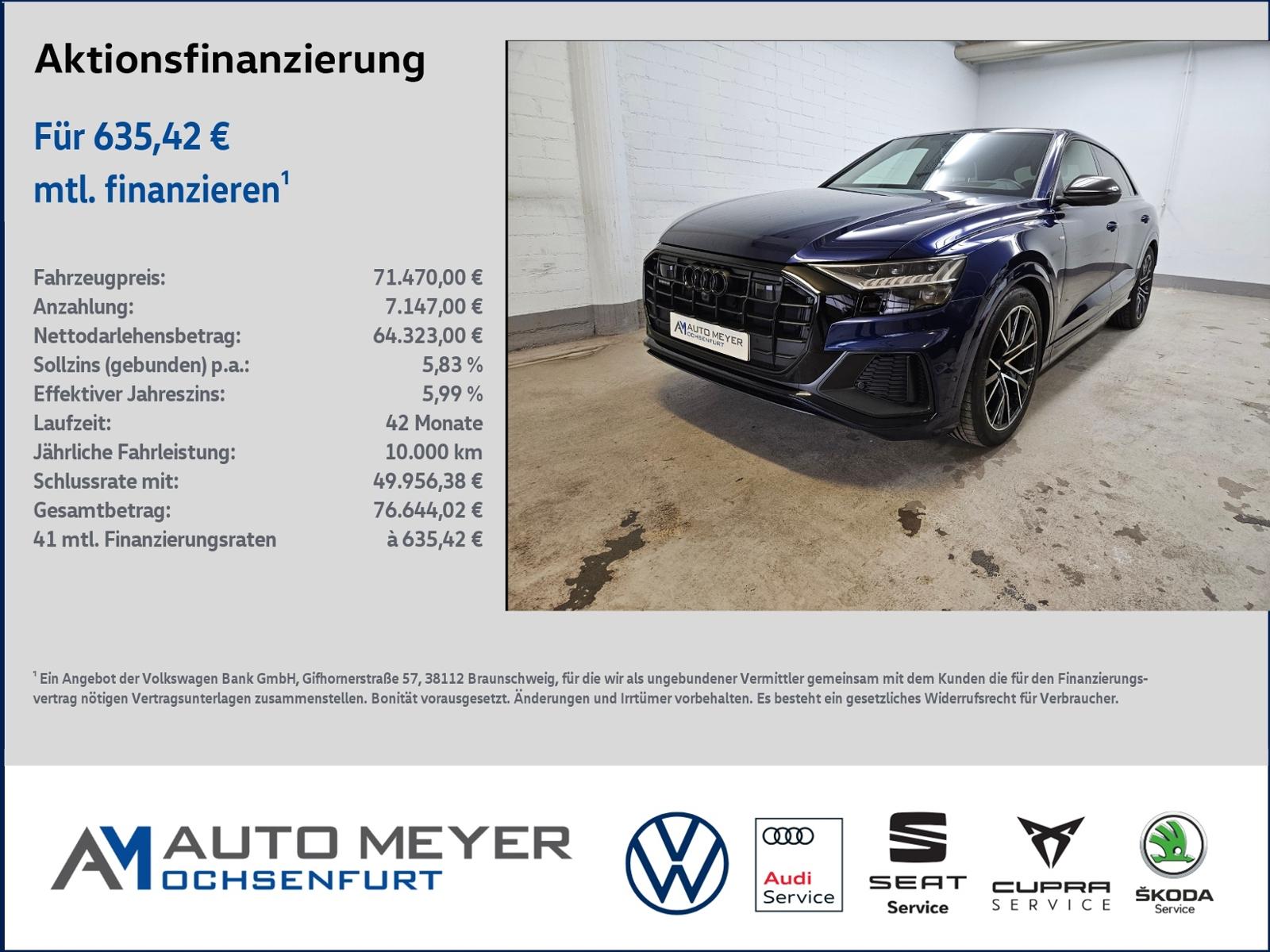 Audi Q8 quattro 50TDI S Line Competition plus HUD AHK