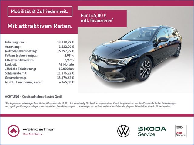 Golf Variant 1.0 TSI Active, LED, Navi, App, Shz
