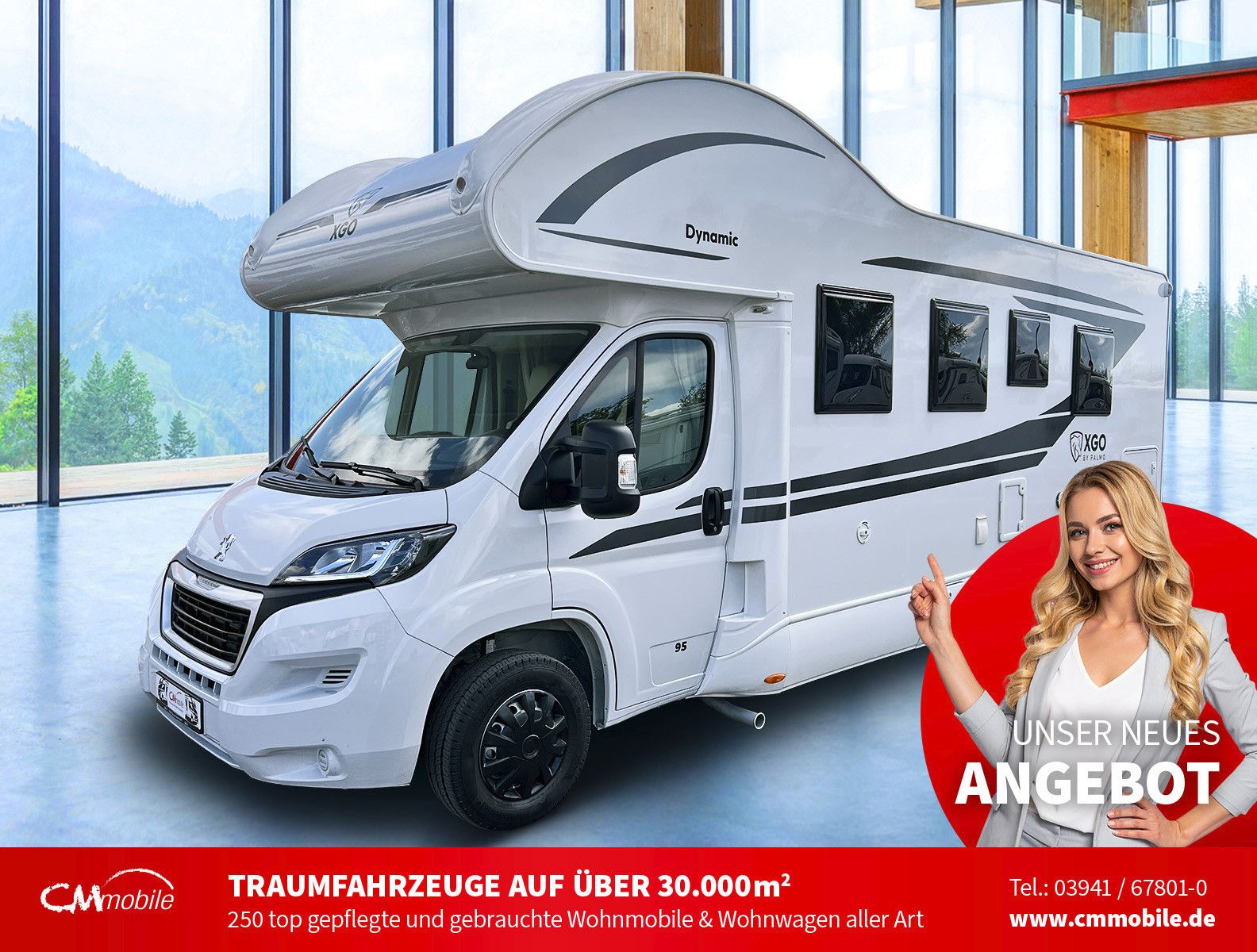 XGO
 Dynamic 95 G - Einzelbetten - Garage -

