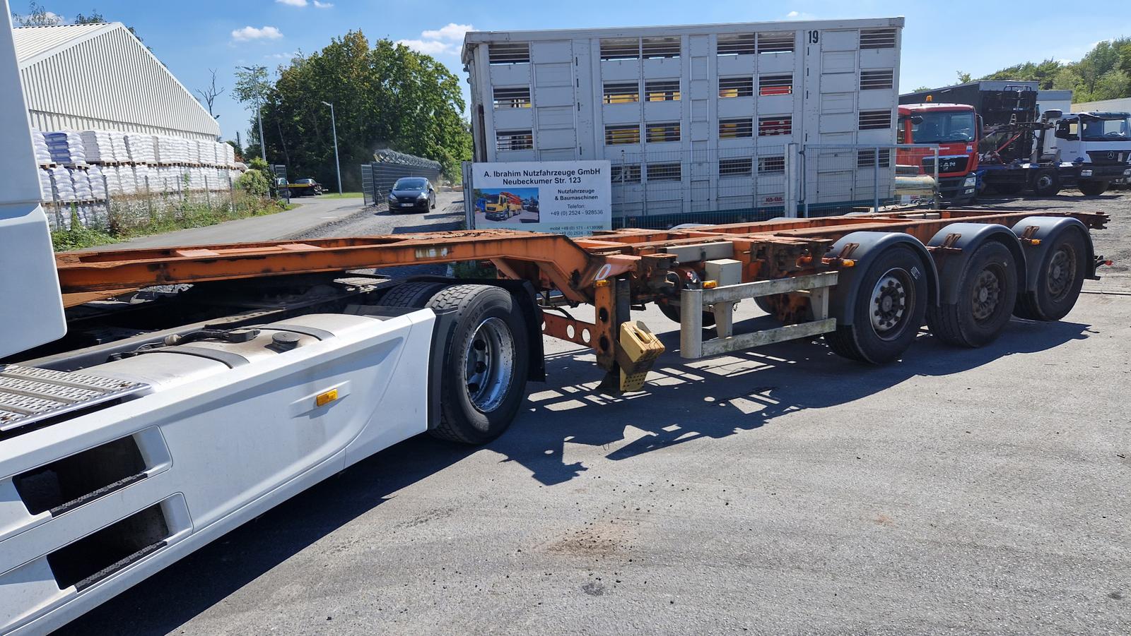 Andere M&V Euro 902K Containerchassis 2x 20, 30, 40 ft 