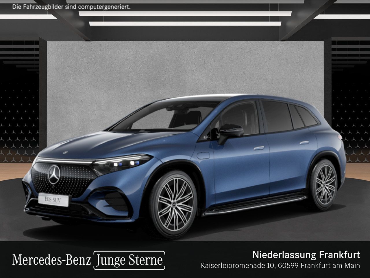 Mercedes-Benz EQS 580 4M SUV AMG NIGHT 21 PREM PANO BURM HuD foto 14