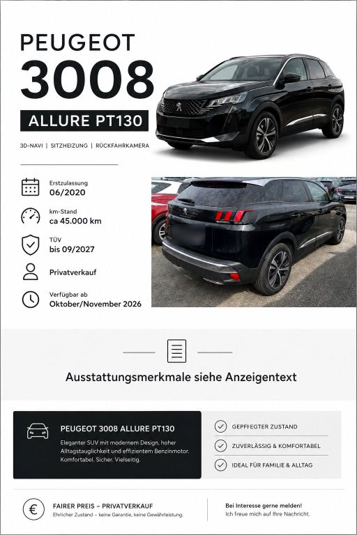 Image of Peugeot 3008