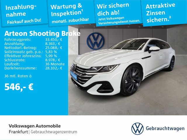 Volkswagen Arteon Shootingbrake 2.0 TDI DSG R-Line Navi 20"