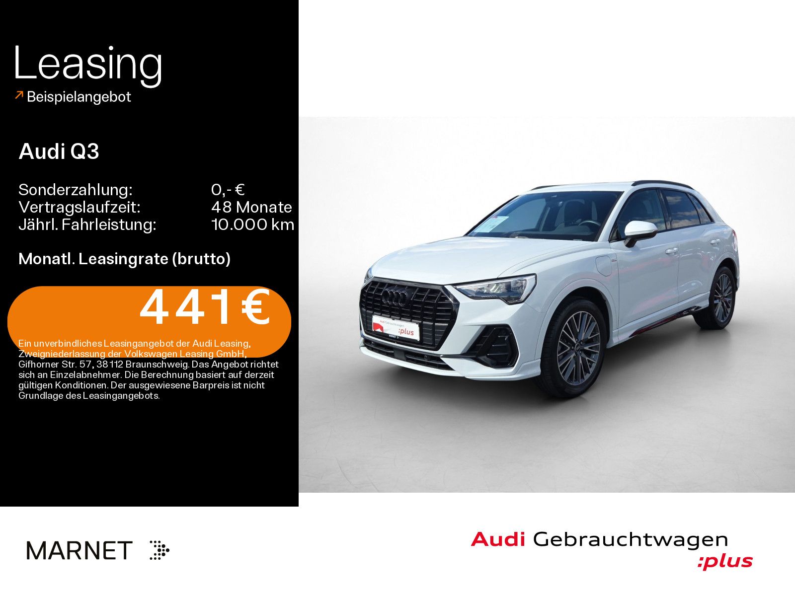 Audi Q3 45 TFSI e S line*Navi*Optikpaket*AHK*Sitzheiz