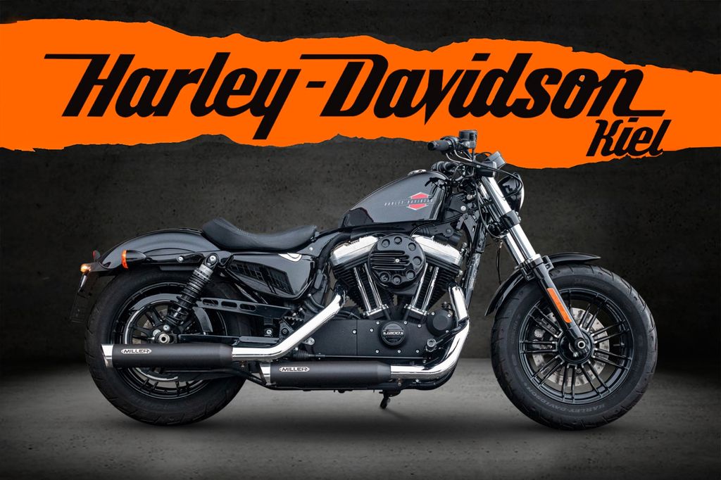 Harley-Davidson XL1200X SPORTSTER FORTY-EIGHT - MILLER AUSPUFF-