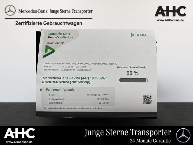 Mercedes-Benz eVito 112 KA/L RFK, Navi, LED. Regal, TopLoad