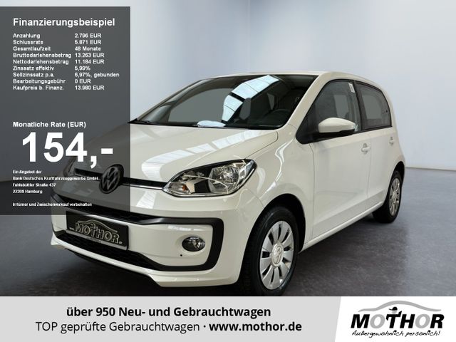 VW up! move up! 1.0 5-Türer Tempomat + Sitzheizung