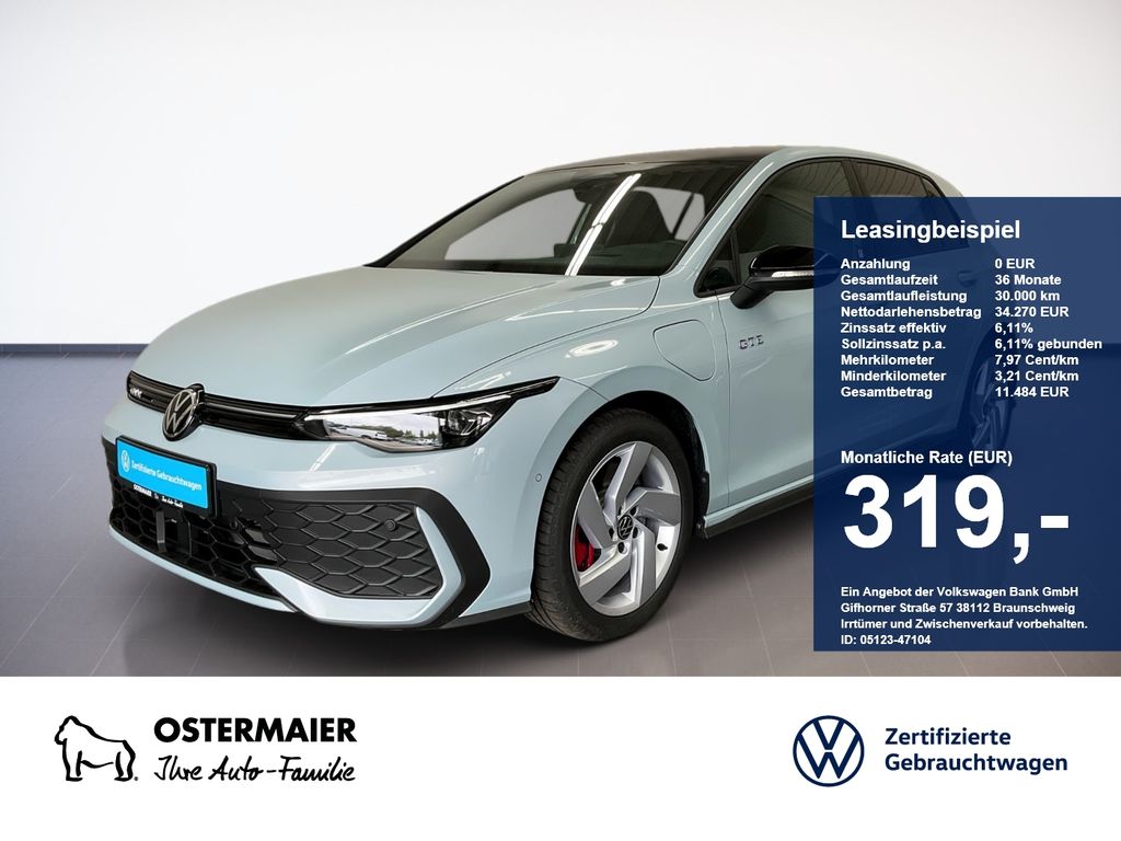 Abbildung Leasingangebot Volkswagen Golf VIII GTE BLACK STYLE 1.5eTSI 272PS DSG HYBR