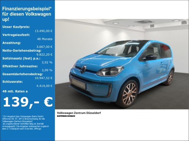 Volkswagen up! E-UP Style Ambientebeleuchtung