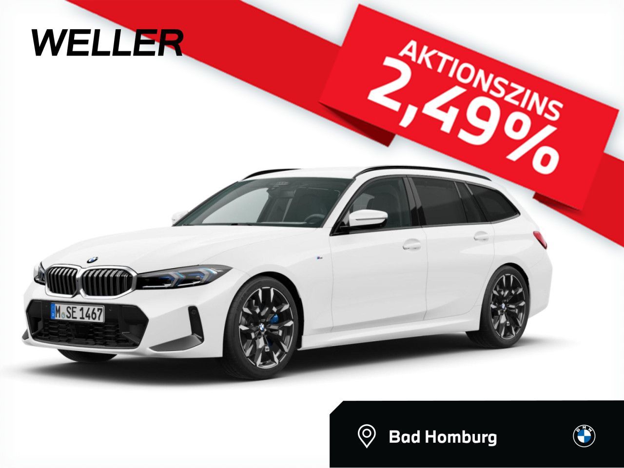 BMW 330d xdr.Tour. M Sport 19" Leas. ab  459 HUD LED