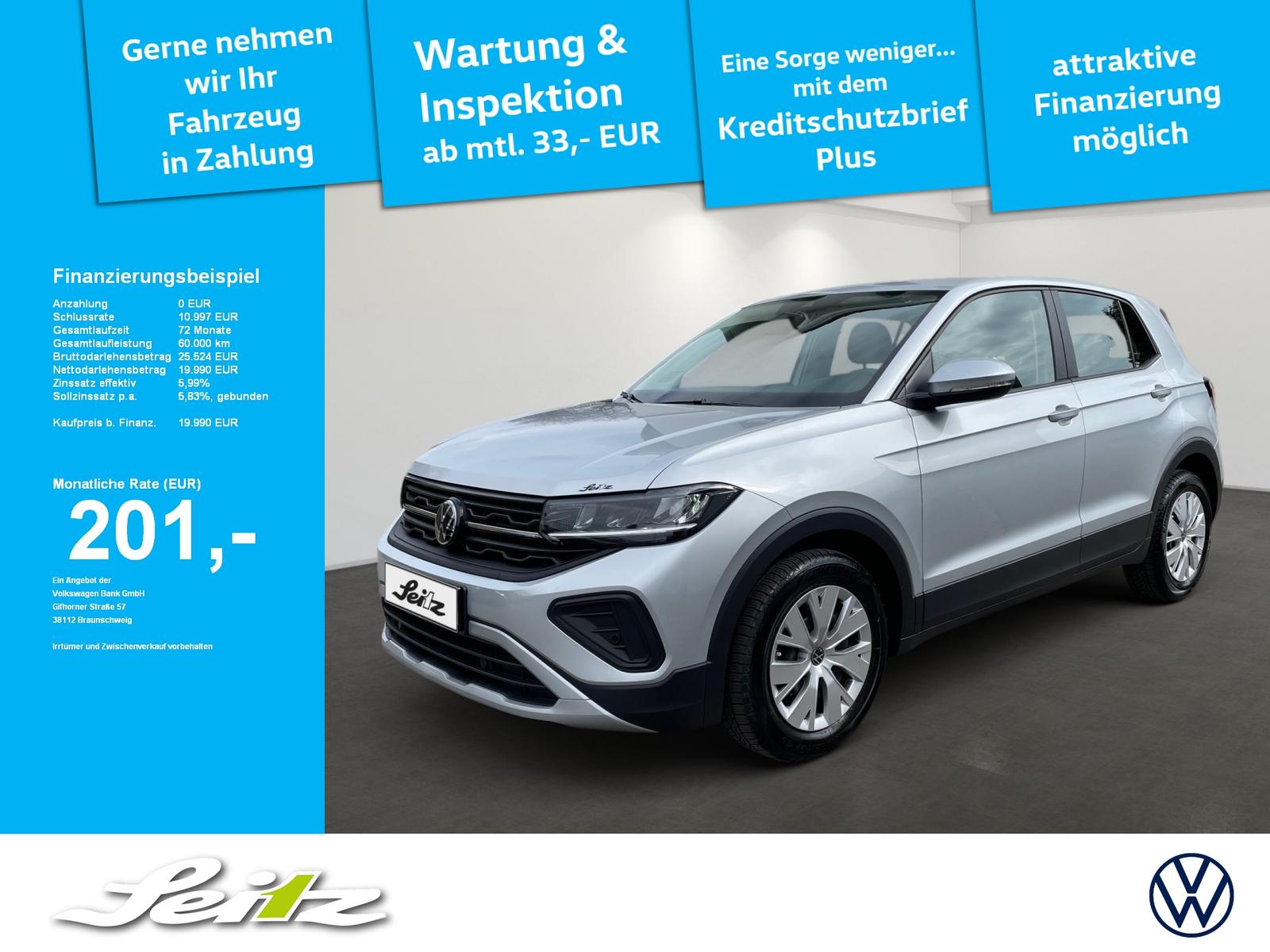 Volkswagen T-Cross 1.0 TSI *LED*PARKSENSOR*SITZHZG*APPCON*