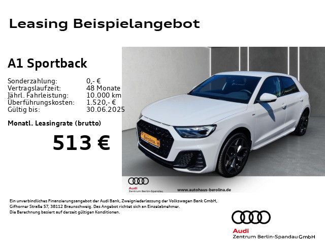 AUDI A1 Sportback 40 TFSI S line S tronic *ACC*R-CAM*