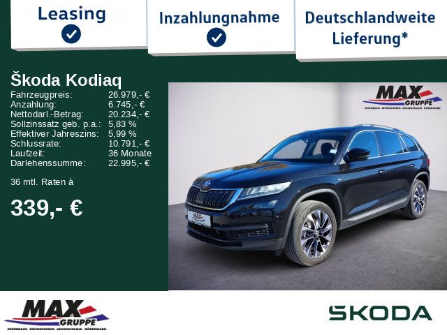 Kodiaq 2.0 TDI 4X4 Drive PANO+LED+KAMERA+CARPLAY