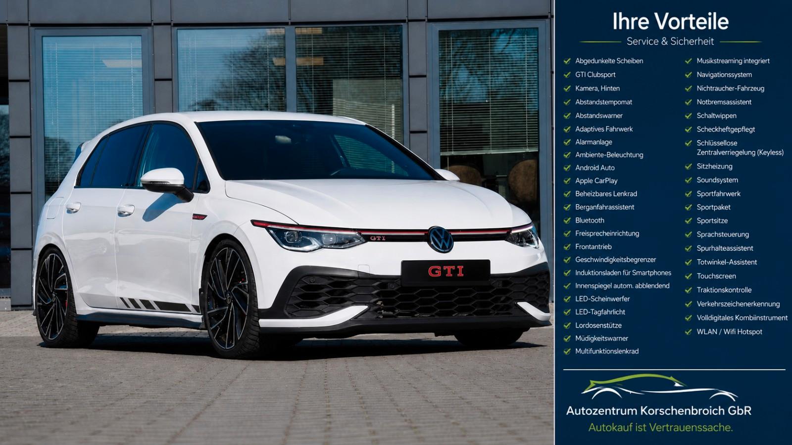 Volkswagen Golf VIII Lim. GTI Clubsport MIT 3 J. GARANTIE !