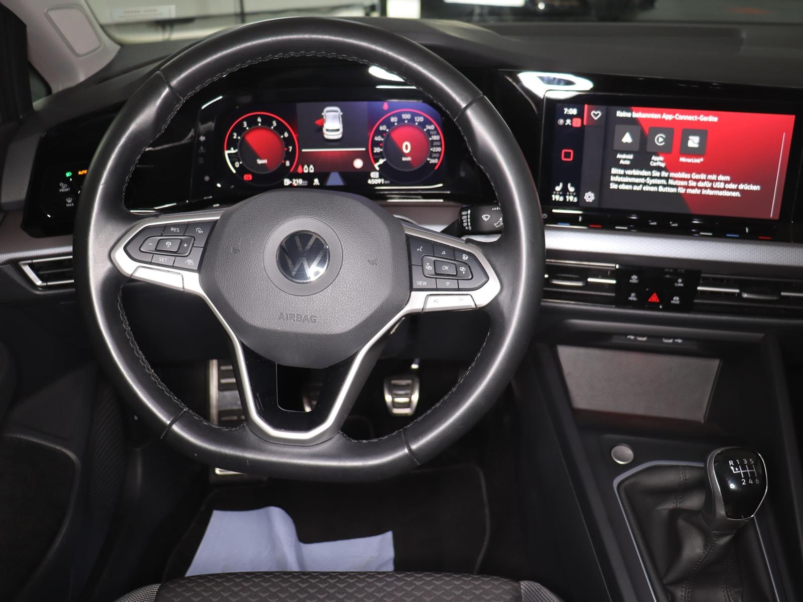 Volkswagen Golf Life 1.5TSI 178,-ohne Anzahlung Standh. Nav, миниатюра 9
