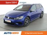 Volkswagen Golf VII 2.0 TSI R BlueMotion 4Motion Aut.*NAVI* - mit Benzin-Antrieb: Blau, Fernlichtassistent, Kombi