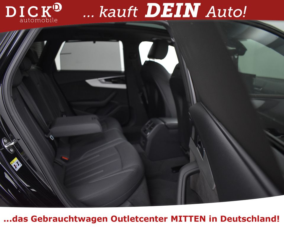Audi A4 Av 35d S-Tr 2X S LINE+PANO+VIRTU+LEDER NAPPA+